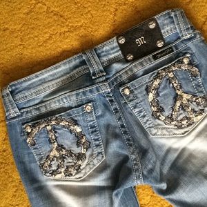 Miss Me “peace” jeans